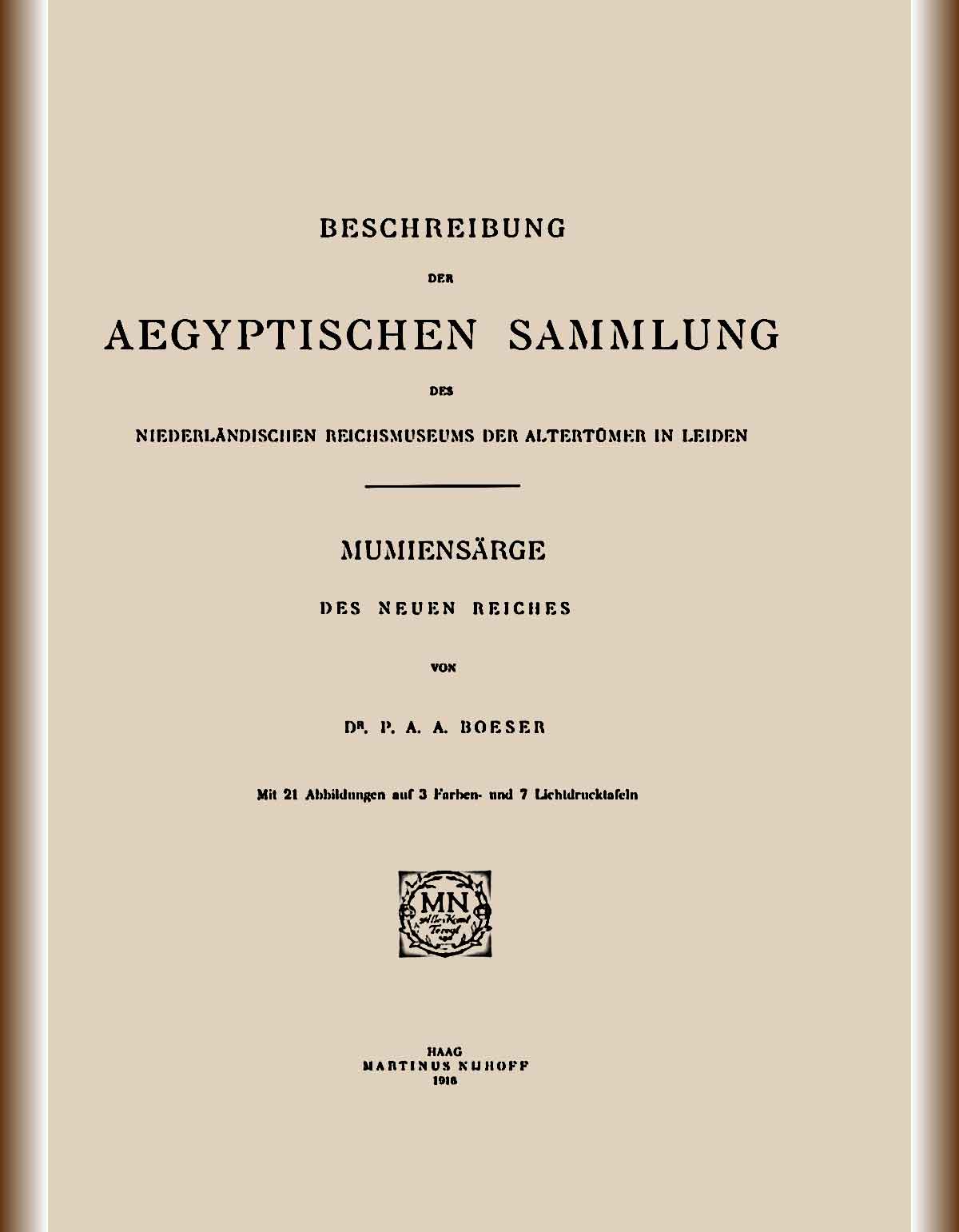 Beschreibung-der-aegyptischen-sammlung-1916-cover