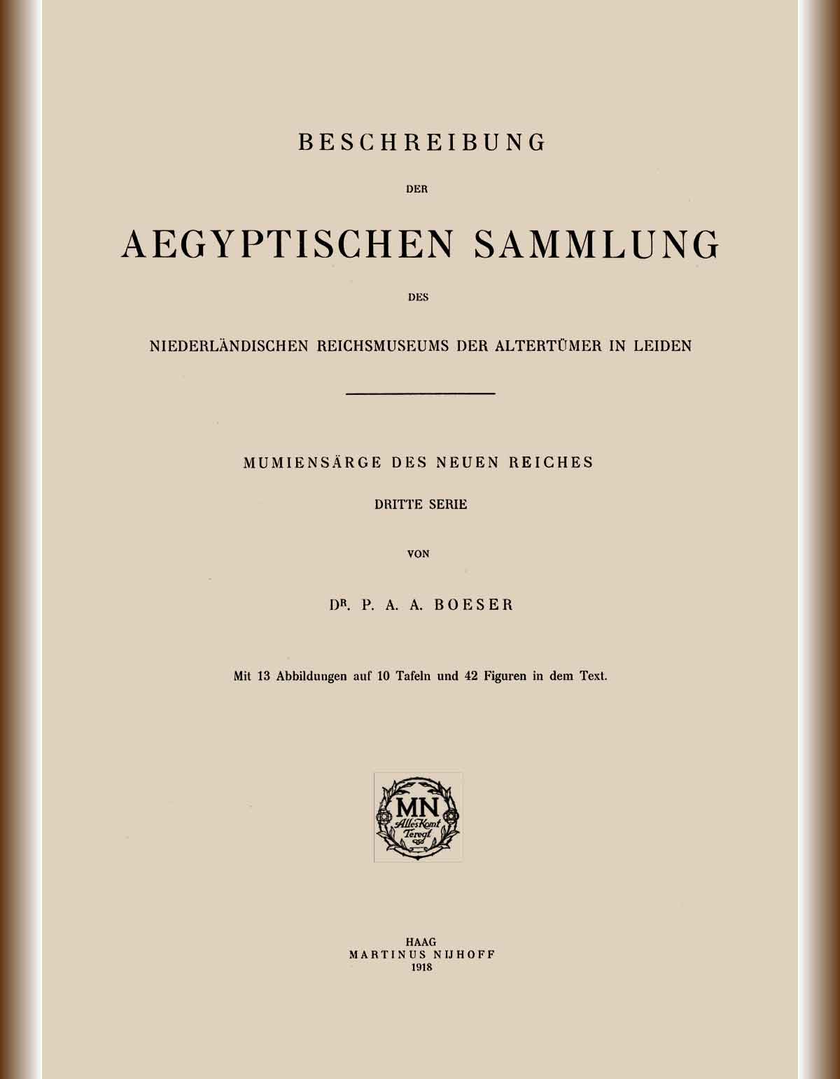 Beschreibung-der-aegyptischen-sammlung-1918-cover