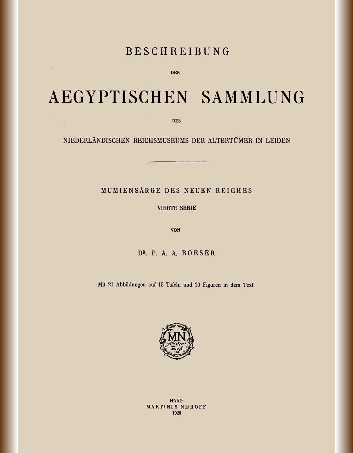 Beschreibung-der-aegyptischen-sammlung-1920-cover